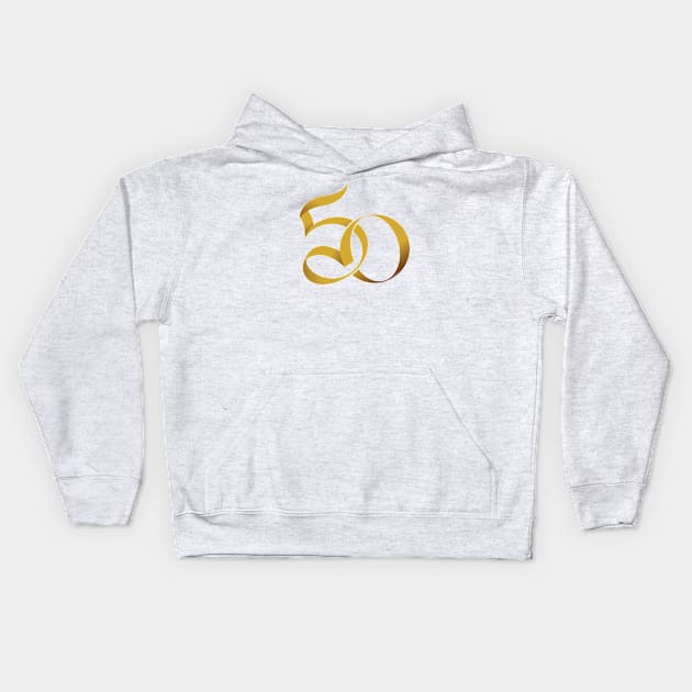 number 50 Kids Hoodie by SASTRAVILA